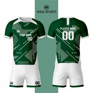 Uniformes de Fútbol de Tela 100% Poliéster para Entrenamiento Deportivo, Conjuntos de Uniformes de Fútbol Totalmente Sublimados para Adultos - Product Image 5