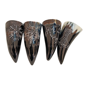 Handmade Viking Drinking Horn Premium Natural Cup Polished Finish Perfect for Cultural Events Festive Occasions - Product Image 2