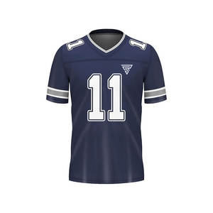 Camiseta de fútbol americano de la mejor calidad, 100% poliéster, uniforme de manga corta, camiseta de fútbol americano - Product Image 1