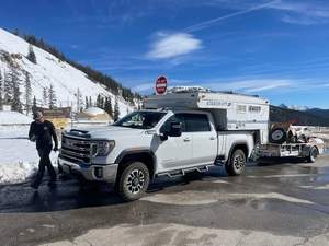 2026 Manley Lightweight 8-Foot <b>Long</b> Travel Trailer Slide-in Camper for Midsize Trucks 4 Person Pop-Up Tacomas Truck 2026 Manley - Product Image 4