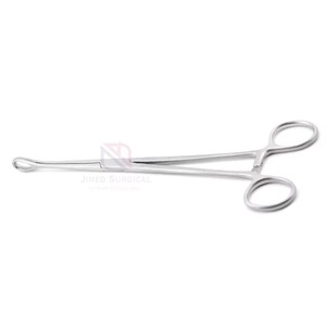 Pinces à éponges en acier inoxydable, instrument chirurgical droit et courbé, pinces hémostatiques pour pansements, fournisseur OEM - Product Image 1