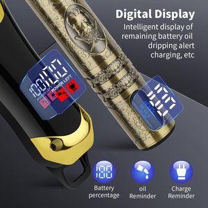 Ensemble de tondeuses à cheveux sans fil professionnelles pour hommes, rechargeables par USB, kit de tondeuses à cheveux alimentées par batterie, tondeuse à poils du nez et des oreilles - Product Image 3