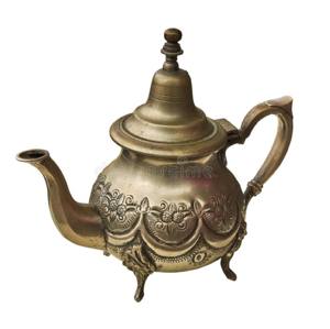 Tetera de latón decorativa para mesa, tetera India hecha a mano, moderna y lujosa de Metal para café y tetera - Product Image 6