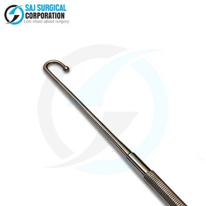 High Quality Ovariectomy <b>Hook</b> Stainless Steel Surgical <b>Tool</b> for Ovarian Removal and Veterinary Procedures with Precision Design - Product Image 5