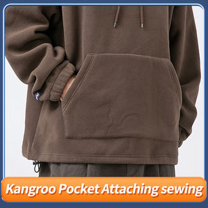 Machine à coudre industrielle à lit plat Somax SM-19K pour poches kangourou, idéale pour jeans, pulls et chemises, 1600W - Vente en gros fabricant - Product Image 5