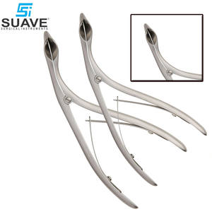 Spéculums nasaux ENT en acier inoxydable, outils médicaux, fortement courbés latéralement, 150 mm, par SUAVE SURGICAL INSTRUMENTS - Product Image 5