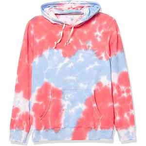 Sudaderas con capucha teñidas con lazo para hombre de diferentes colores, cuello estampado personalizado de punto para otoño, ropa informal de uso diario, sudaderas con capucha sostenibles para hombre - Product Image 5