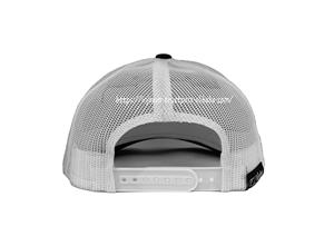 Sombreros de camionero de alta calidad, parche tejido personalizado, venta al por mayor, gorras deportivas ajustables para exteriores, gorras de camionero OEM, Gorras gris jaspeado - Product Image 6
