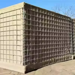 Yüksek Kaliteli Ağır Hizmet Tipi Kaynaklı Hasır Güvenlik Bariyeri Bastion Kare Delikli <span class=keywords><strong>Gabion</strong></span> Çantaları Savunma Koruması için Kaynak Bükme - Product Image 2