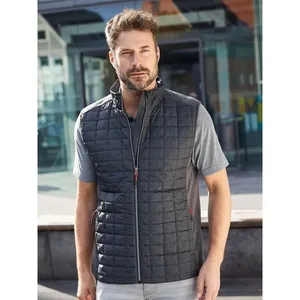 Gilet hybride tricoté personnalisé pour homme, idéal pour le merchandising, gilets légers - Product Image 1