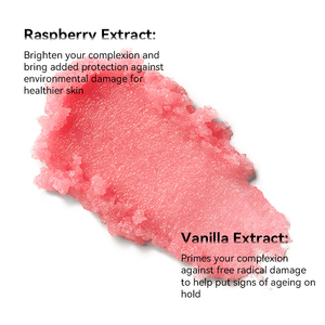 ชุดอ่างอาบน้ำเจลอาบน้ำและเนยขัดผิวด้วยราสเบอรี่และวานิลลาและผิวชุ่มชื้น - Product Image 4