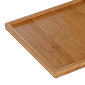 Bandejas de madera sin terminar ecológicas, organizador de madera, placa de anidación, bandeja de comida de madera Vintage rectangular - Product Image 2