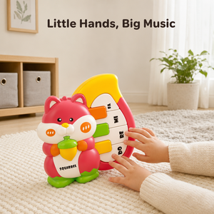 Juguete de Piano de Cartón con Forma de Animal, Teclado Musical, Juguete Sonoro, Instrumento de Juego para Bebés, DO RE <span class=keywords><strong>MI</strong></span> FA, 3+ Años - Product Image 2