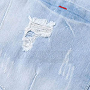 กางเกงยีนส์ขาสั้นของผู้ชายแบบสั่งทำได้ - Product Image 5