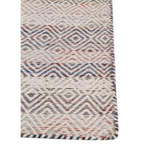 พรมจาไพร US-Abrash สีน้ำเงิน ลายเรียบ ทอจากขนสัตว์และใยวิสโคส ลายเรขาคณิต รุ่น ADWV-13047 สำหรับใช้ในบ้าน - Product Image 4