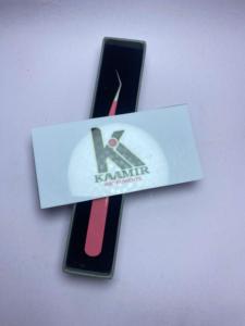 Pinces à épiler professionnelles pour extensions de cils à 45 degrés, à pointe fine, en vente à prix compétitif - Product Image 3