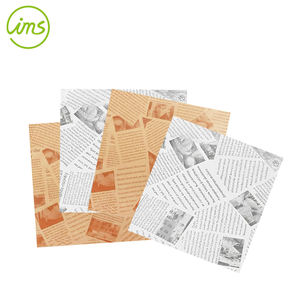 Feuilles de papier anti-graisse 18×18 cm, 100 pièces, papier d'emballage résistant à l'huile de qualité alimentaire - Product Image 6