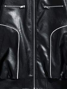 Veste en cuir de peau de mouton pour hommes de haute qualité col montant produit supérieur d'hiver du Pakistan - Product Image 4