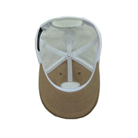 Gorra Trucker de Malla al por Mayor, Gorra de Malla de Espuma de 6 Paneles Personalizada con Parche Bordado