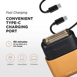 Afeitadora Eléctrica de Triple Cuchilla, Uso en Seco/Húmedo, Larga Duración, Cabezal Reemplazable, Características de Seguridad, Lavable, Resistente al Agua (IPX7) - Product Image 6