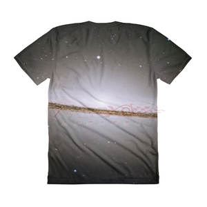 T-Shirt ample en toile à sublimation imprimé vibrant à manches courtes haut de sport décontracté et respirant polyester/coton personnalisé OEM - Product Image 3