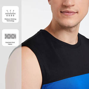 Camisa sin mangas de verano para hombre, ropa de gimnasio para Fitness, culturismo, camisetas sin mangas - Product Image 5