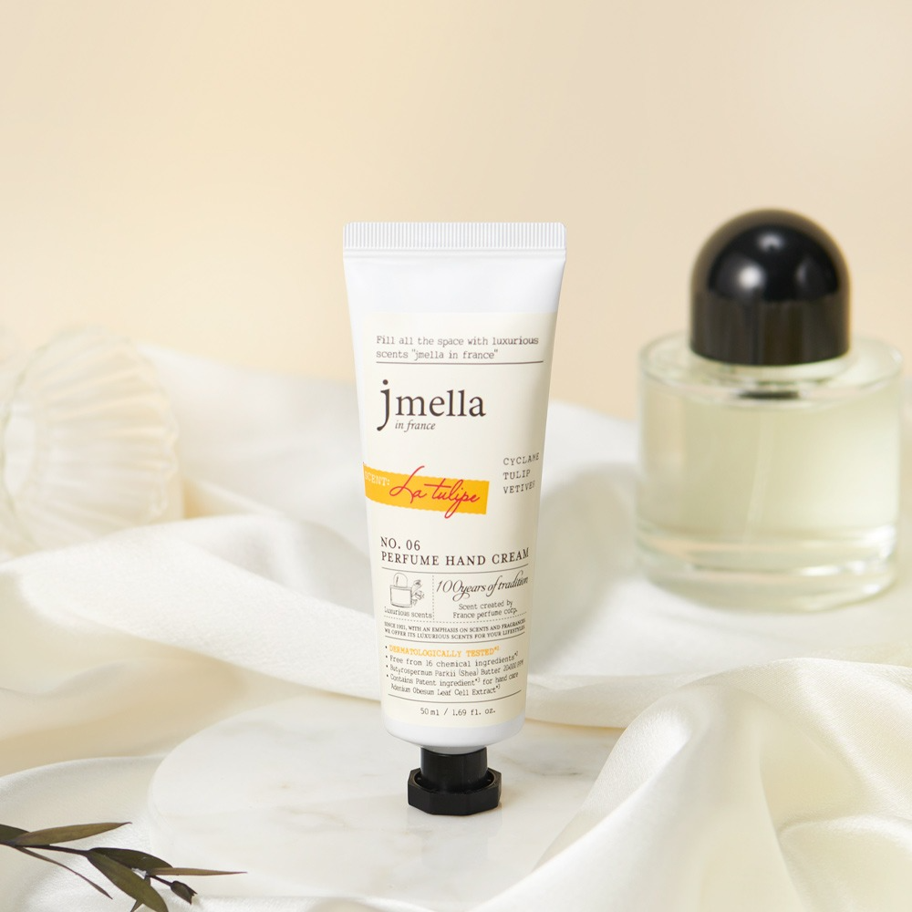 Jmella Organic Body Lotion French Perfume Style Tulip Hand Cream 50g