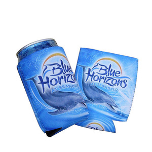 Funda de neopreno para latas de soda, logotipo personalizado impreso, publicidad de marca promocional, fabricante - Product Image 2