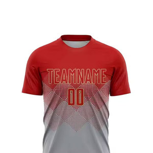 Ropa de fútbol de poliéster 100% de calidad superior, uniforme deportivo transpirable de secado rápido, cómodo nombre personalizado, servicio OEM disponible - Product Image 4