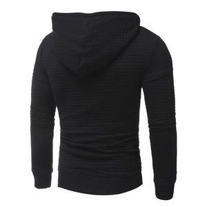 Nouveauté : Sweat-shirts à capuche pour hommes, hiver, fermeture éclair, manches longues, 100% coton molletonné, coupe classique - Product Image 2
