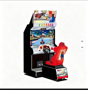 เครื่องแข่งรถแบบหยอดเหรียญ Kart Arcade GP DX Twin Cabinet จอ LCD HD ขนาด 42 นิ้ว สำหรับผู้เล่นคนเดียว รองรับภาษาอังกฤษ ทนทานต่อสภาพอากาศ - Product Image 1