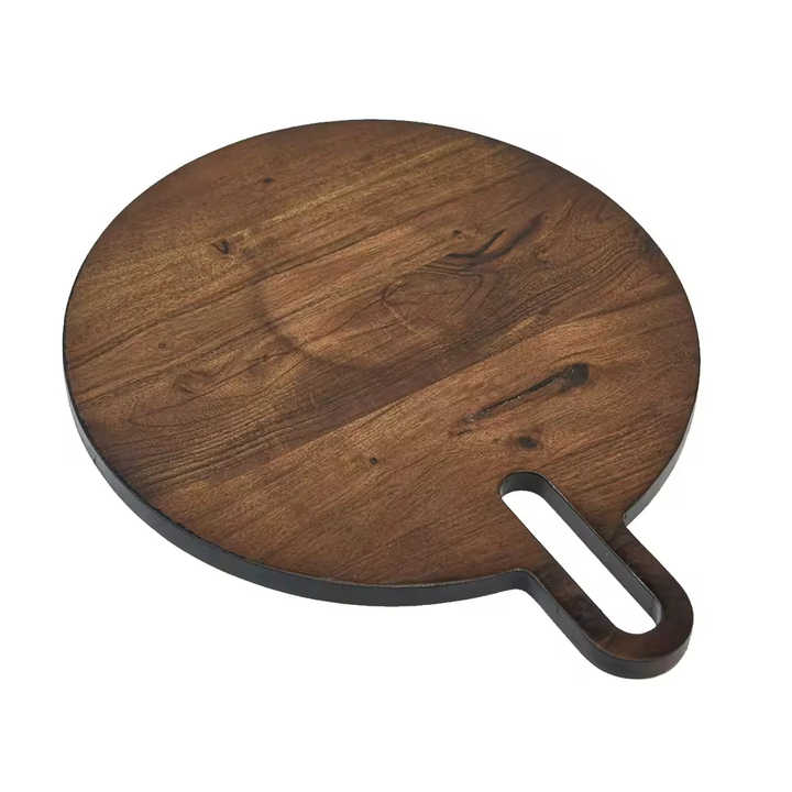 Wooden Serving Board for Cheese Food Owl Shape Mango Wood Chip & Dip Platter Coffee Table Halloween Home Decor Night Bird Shape
