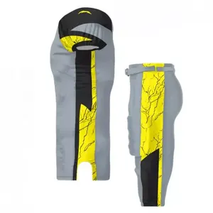 Ropa de fútbol americano profesional personalizada, cómoda, de secado rápido, de manga corta, último diseño, conjuntos de uniformes transpirables - Product Image 4