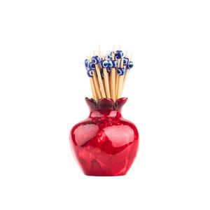 Pomegranate Shaped Polyester <b>Toothpick</b> Holder - Product Image 1