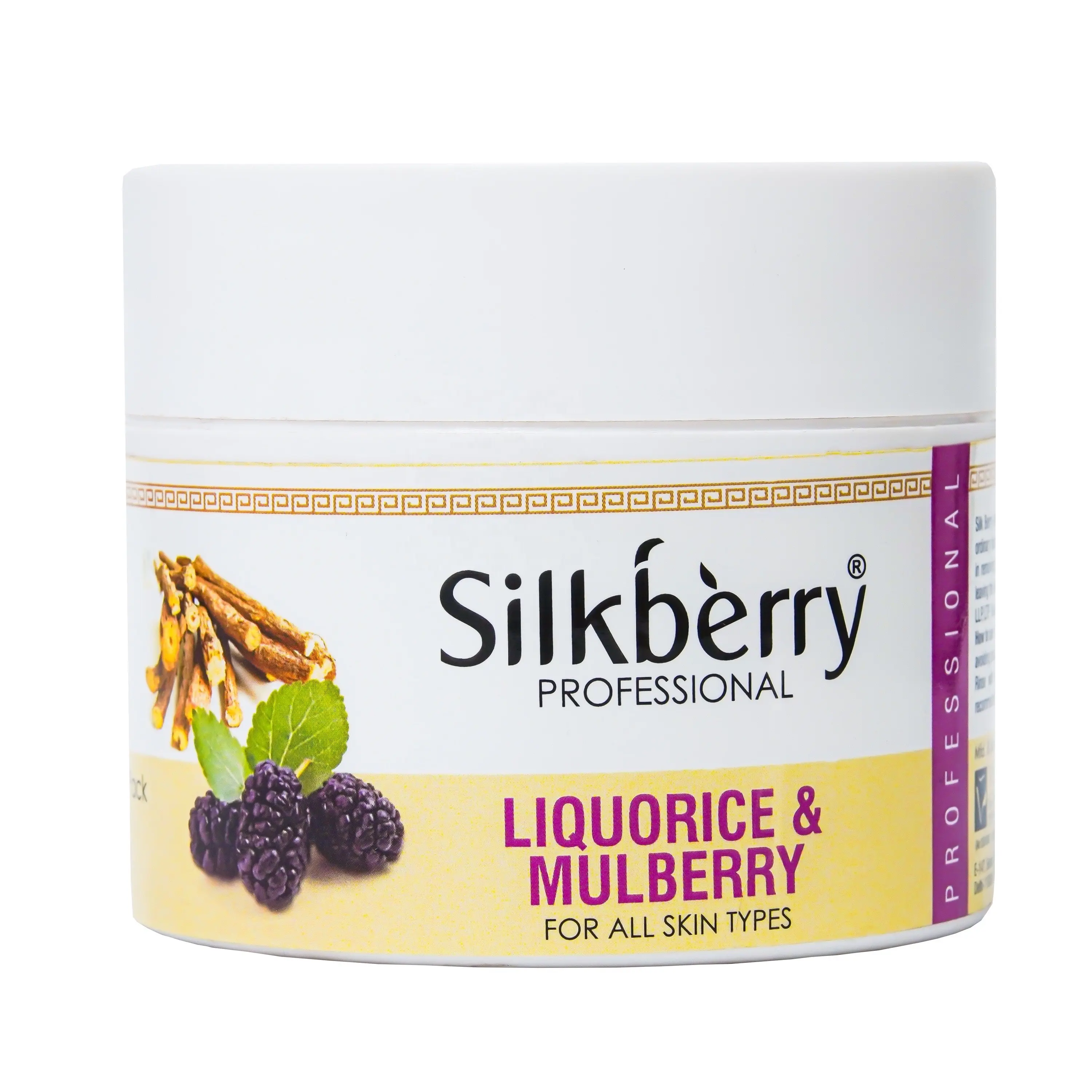 Silkberry liquirizia e gelso Anti tan Face Pack 250g e 900g crema biologica face pack cura prodotto sbiancante per le donne dayglow