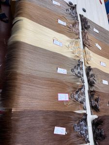 Vente en gros 100% Extensions de cheveux Remy vietnamiens Double Drawn Straight Seamless Clip Hair High Quality Remy Grade - Product Image 2
