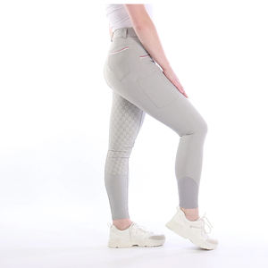 High Demand OEM Horse Riding Breeches High Waist <b>Kids</b> <b>Jodhpurs</b> Breeches Equestrian Breeches From India - Product Image 3