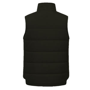 Chaqueta acolchada sin mangas para exteriores de poliéster 100% personalizada para hombre, chalecos de plumas con burbujas, chaqueta de invierno, chaleco transpirable para calentar el cuerpo - Product Image 4