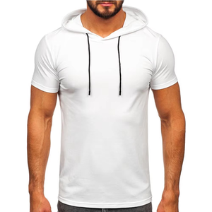 Sweat-shirt sans manches de qualité supérieure pour homme avec poches, pour la salle de sport, entraînement musculaire, coupe ajustée, débardeur à capuche, vêtements de sport décontractés - Product Image 1