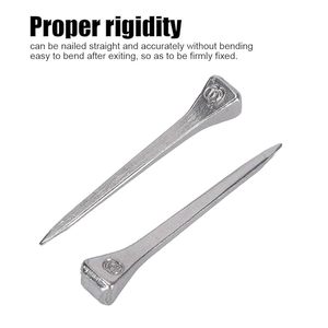 Clous de chaussure de cheval de haute qualité outils de fer à cheval en acier inoxydable accessoires d'équipement d'ongle de sabot de cheval pour le Sport d'entraînements de cheval - Product Image 4