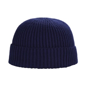 Chapeau melon chaud d'hiver pour hommes et femmes, bonnet rond en tricot sans bord, style streetwear hip-hop pour les occasions décontractées en plein air - Product Image 6