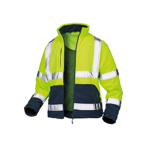 Chaqueta de trabajo de seguridad con estampado de logotipo personalizado 2025 para adultos, mangas completas, cremallera frontal reflectante antiestática a prueba de agua - Product Image 1