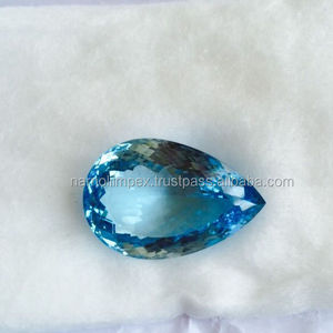 <span class=keywords><strong>Topazio</strong></span> blu di grandi dimensioni la migliore vendita di tutte le forme di <span class=keywords><strong>colore</strong></span> blu gemme sintetiche di pietra sciolta prezzo Per grammo Per gioielli - Product Image 3
