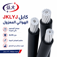 Cable Aéreo Aislado con Conductor de Aluminio JKLYJ 0.6/1kV, Cable ABC para Distribución de Energía Aérea, Cable de Alimentación con Aislamiento de PVC
