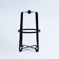 Chaises de salle à manger modernes en fer, non pliables, pour l'extérieur, la maison, le bureau, la marque LBN, restaurant, camping, hôtel, hôpital, atelier, jardin