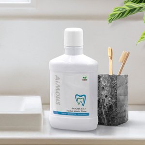 Taiwan antibactérien extrait de thé vert liquide rince-bouche taille de voyage pour une haleine fraîche caractéristique de nettoyage en profondeur - Product Image 2