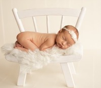 Accessoires de photographie pour bébés nouveau-nés en bois, lit pour chambre à coucher et utilisation en extérieur