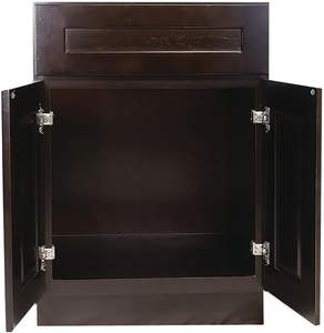 Superbe cuisine avec Design House Brookings Armoires de cuisine Rangement sur pied pour cuisine Buanderie ou Buanderie Espresso - Product Image 3