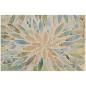 Plateaux de service MOP Shell accrocheurs fabriqués à la main en usine directement accepter OEM ODM plateaux Capiz Shell personnalisés - Product Image 3