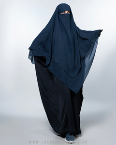 Meilleur prix sur Khimar en polyester de qualité supérieure fait à la main Abaya modeste avec fonction respirante pour les mariages Expédition mondiale disponible - Product Image 3
